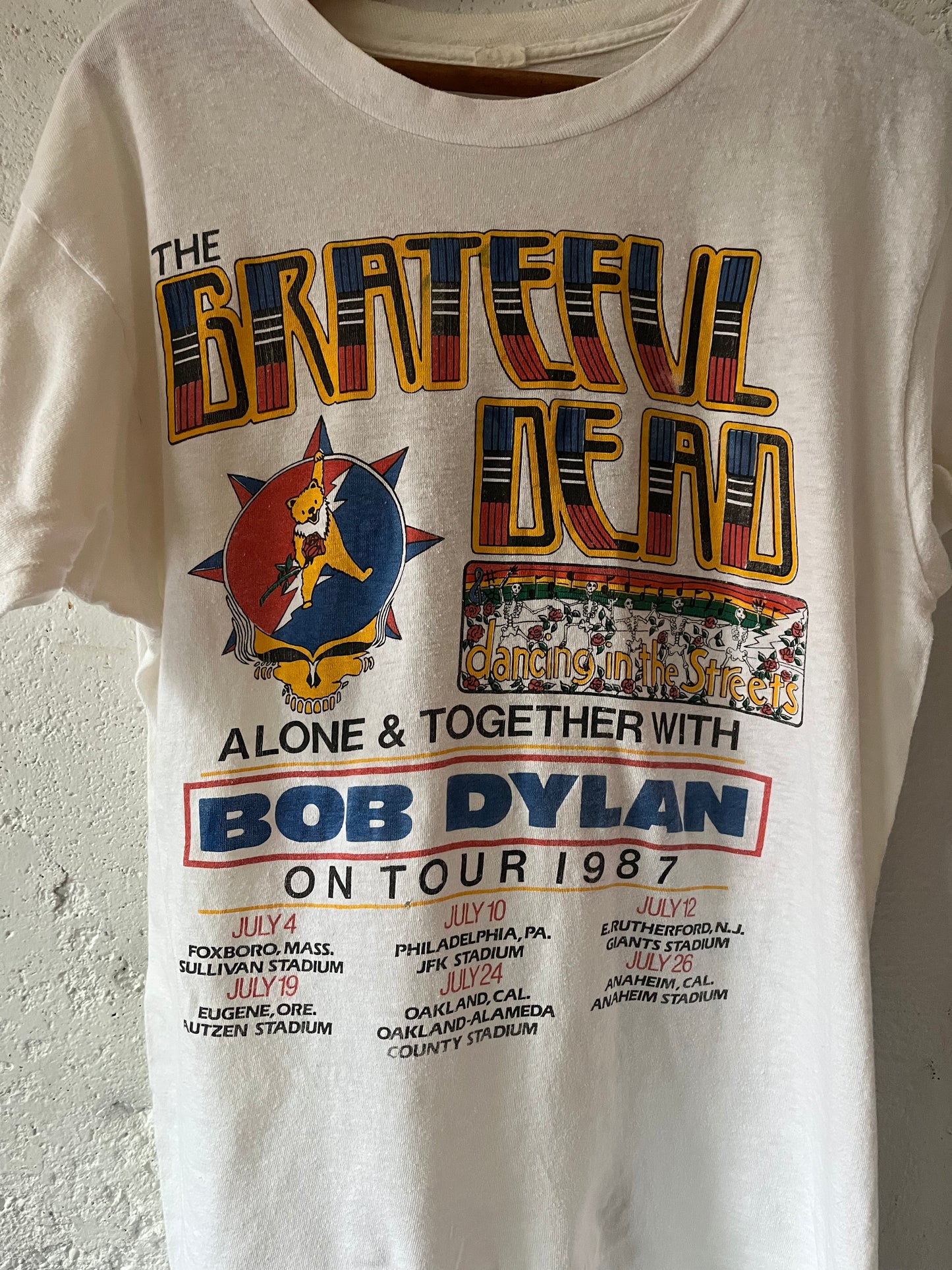 Grateful Dead+Bob Dylan, Sz M, 1980s
