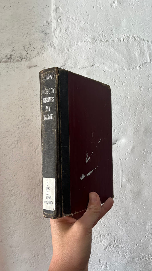 James Baldwin, Nobody Knows My Name, UC Berkeley Ex-Lib