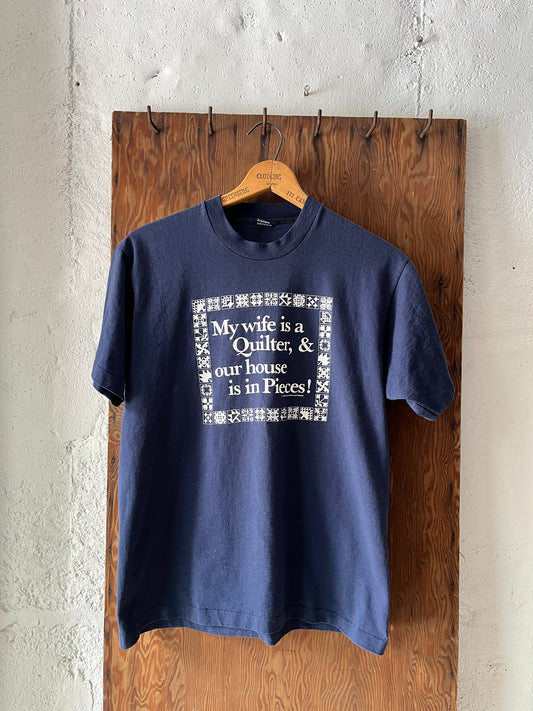 Quilting (Blue), Sz M, 1980s