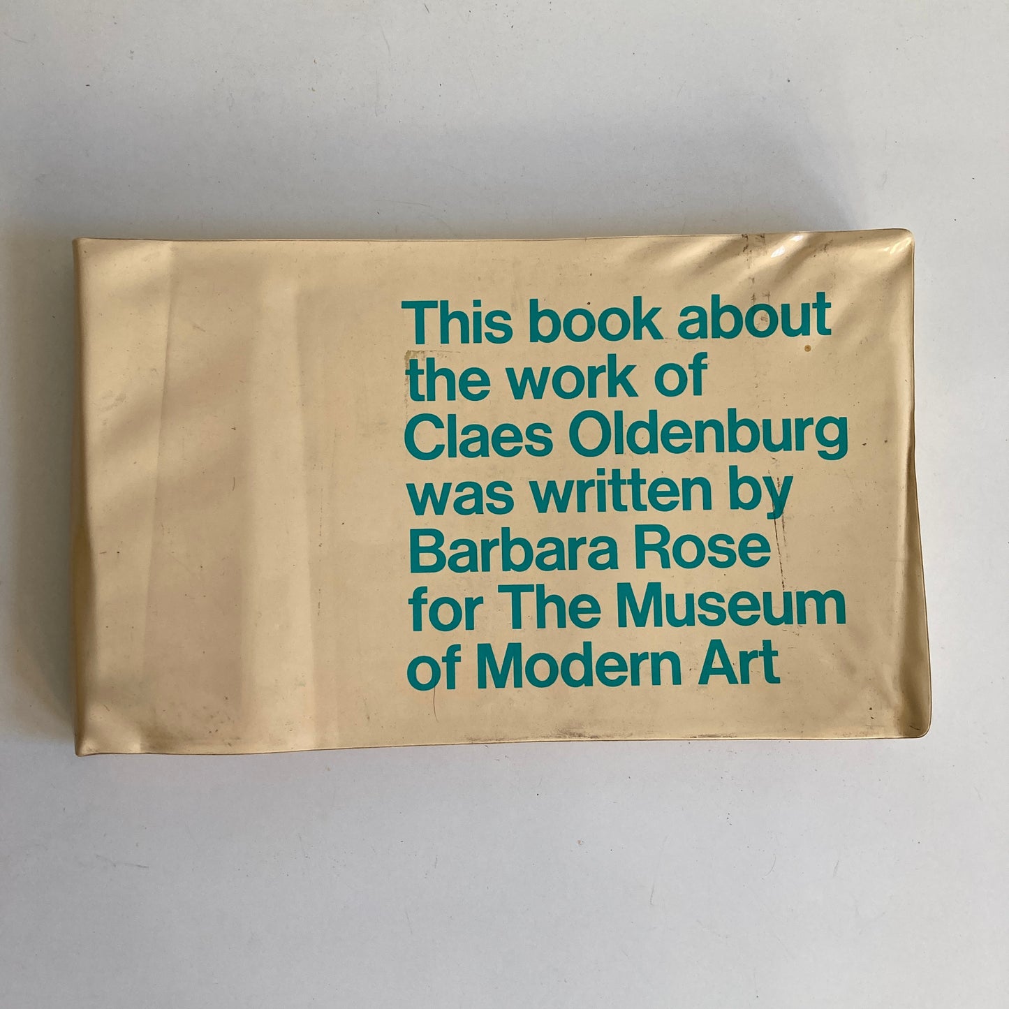 Claes Oldenburg Book + Exhibition Checklist